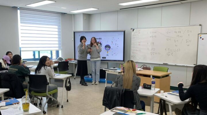 sinh viên được đào tạo khi du học hàn quốc cùng ap group