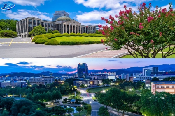 Hình ảnh khuôn viên trường Đại học Kyungpook