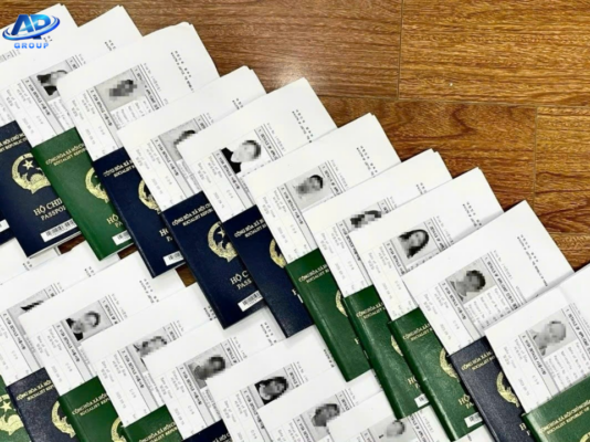 Hồ sơ và Visa của các học viên đã và đang du học của AP Group
