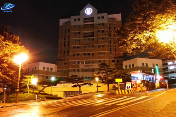 Đại học Kyungsung về đêm